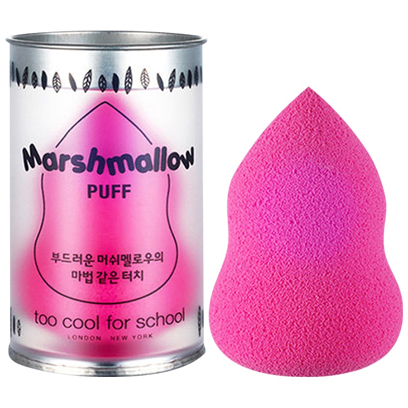 too cool for school艺术课堂 细腻上妆 葫芦化妆海绵粉扑 干湿两用