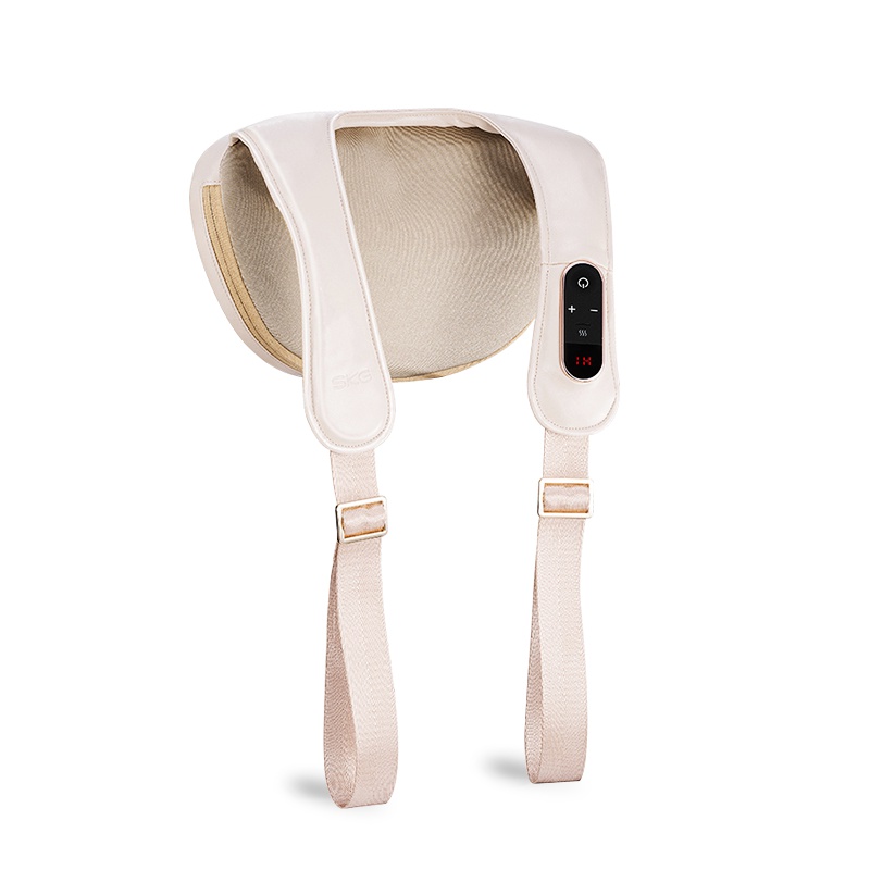 SKG 4001S按摩披肩肩颈捶打颈椎按摩器颈部腰部肩部多功能颈肩按摩仪灰色