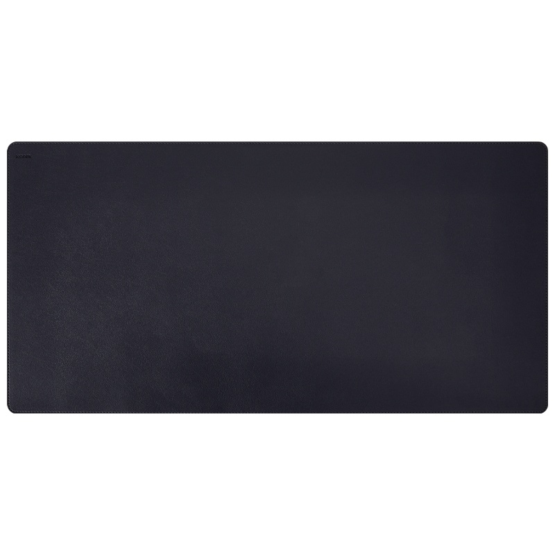 小米(mi)超大双料鼠标垫 革触感 天然橡木 大尺寸轻松收纳学习办公 黑色