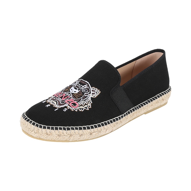 高田贤三 KENZO 男士织物渔夫鞋麻编鞋平底鞋FB6 5ES188 F71