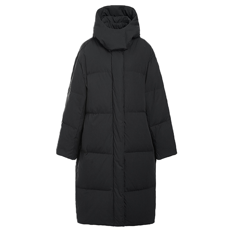 鸭鸭/YAYA 冬季新款女士羽绒服韩版宽松时尚中长款连帽保暖