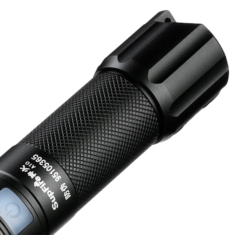 强光手电 户外手电筒 LED远射家用户外骑行 特质锂电池 体积小