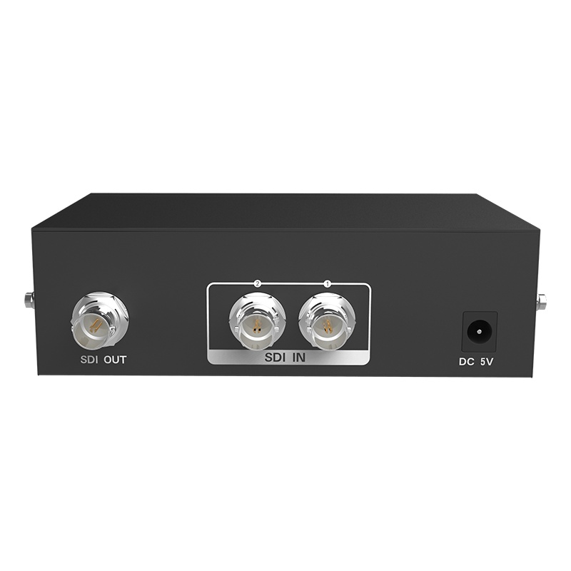 迈拓维矩MT-SD201 sdi切换器2进1出SD/HD/3G-SDI监控摄影机二进一出切换器
