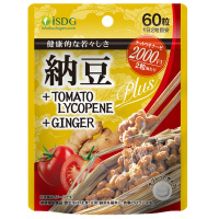 【纳豆激酶】ISDG 日本原装纳豆提取物纳豆激酶+番茄红素+生姜 60片/袋