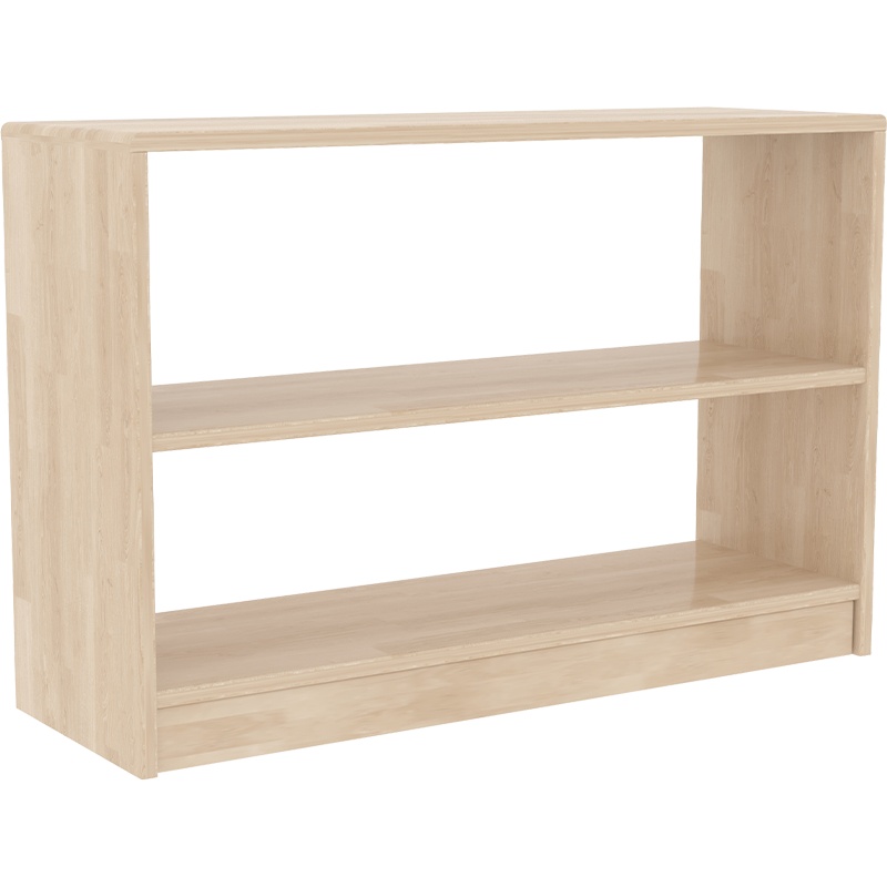 幼儿园阅读区角区域组合柜子实木教具原木儿童玩具收纳整理储物架