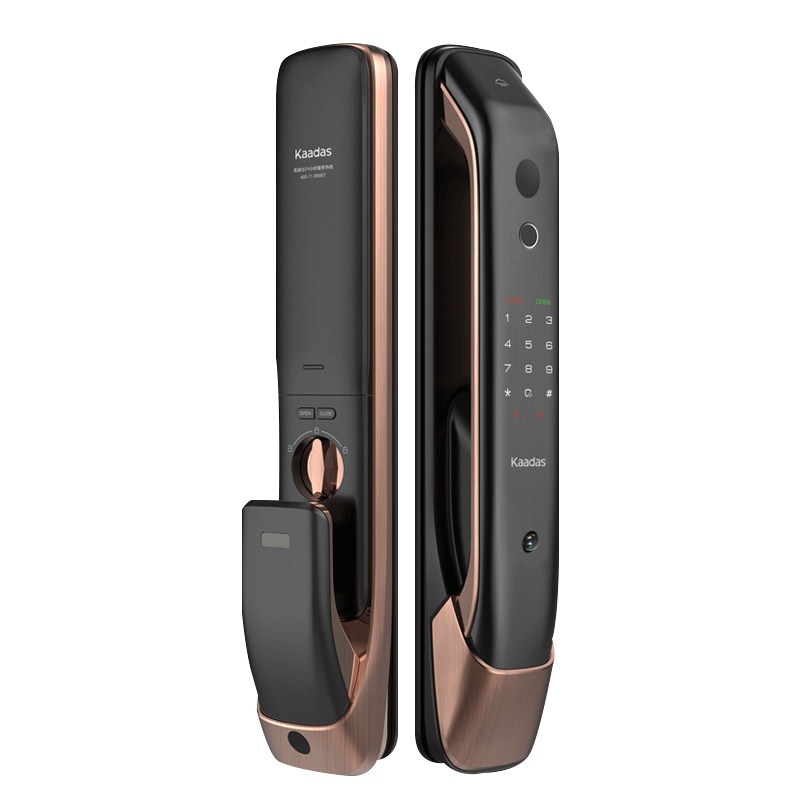 凯迪仕(Kaadas)智能锁Q3 FVP指纹锁推拉式全自动3D人脸识别智能门锁家用防盗门锁电子密码锁