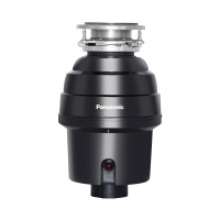 松下(Panasonic)垃圾处理器厨房厨余粉碎机 家用375W大功率 轻声研磨强力粉碎 1L大容量MS-WN51K
