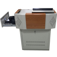 卡里鳄多媒体讲台KLE—DJT04学校演讲台教学家具