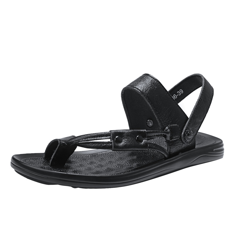 艾斯臣ACESC 男士沙滩鞋男款凉鞋外穿凉拖夹脚两穿凉鞋轻便男士凉鞋