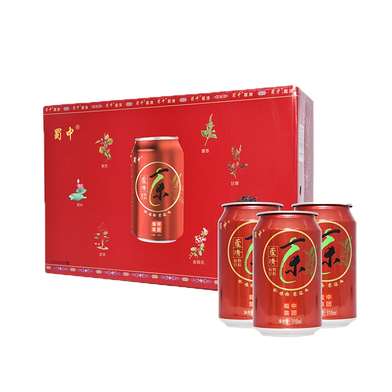 蜀中 藿清凉茶 310ml*24