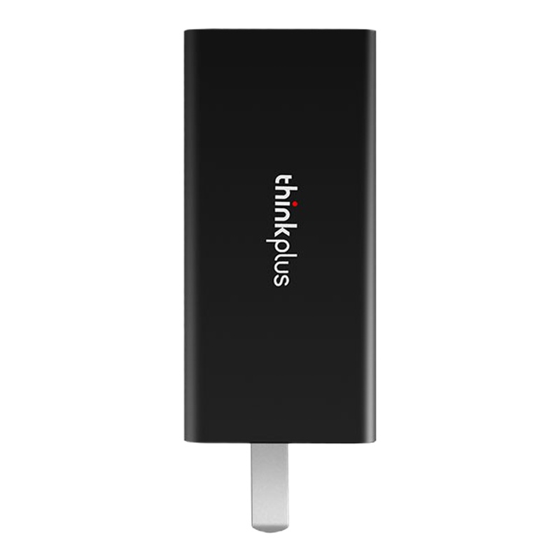 联想ThinkPad口红电源65W快充充电器手机平板笔记本电源适配器 黑色