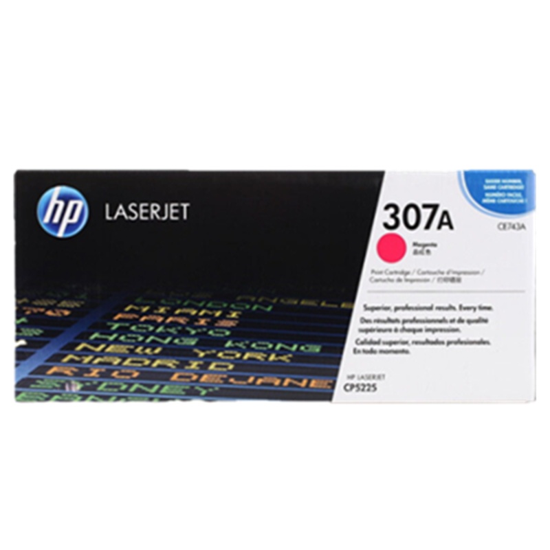 惠普(HP) CE743A 307A 品红色原装 LaserJet 硒鼓