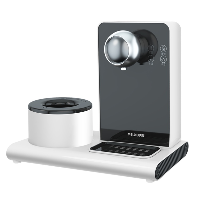 美菱(MELING)MY-T02即热式饮水机台式家用小型速热直饮净化冲奶器桌面迷你茶吧机