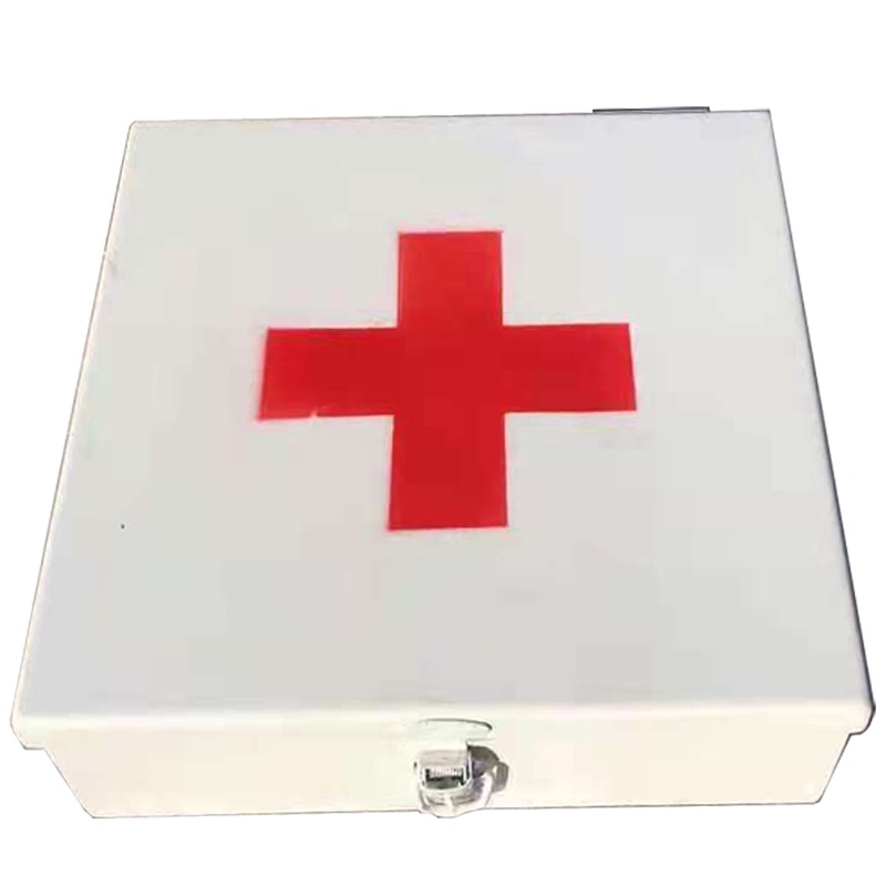 德钺 车用不锈钢急救盒 医药盒 医药箱