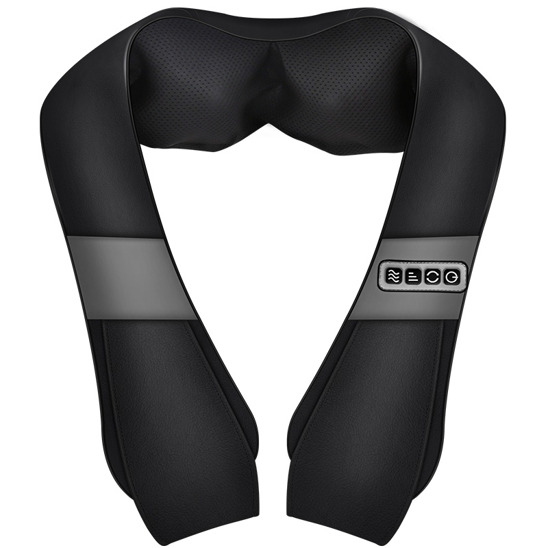 乐尔康肩颈按摩器仪颈部腰部肩部家用揉捏颈肩脖子电动颈椎加热按摩披肩