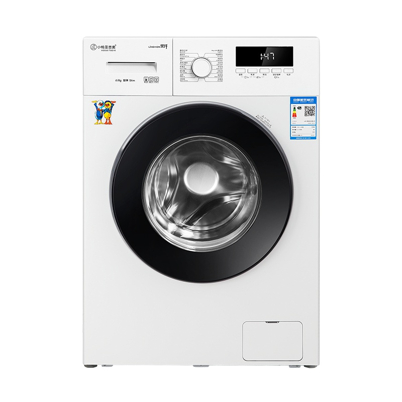 小鸭 XQG60-T60210 6公斤高温煮洗童锁家用ins风宜家滚筒洗衣机