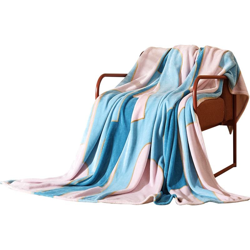 梦洁(MENDALE) 法兰绒毛毯学生宿舍秋冬季节加厚珊瑚绒沙发午睡毯子