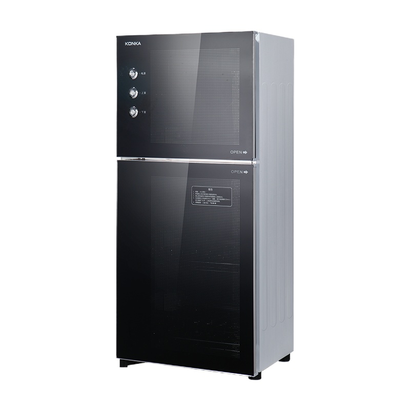 康佳(KONKA) 立式消毒柜 消毒碗柜ZTP125K62 二星级家用 厨房酒店商用 臭氧+高温125℃ 66L