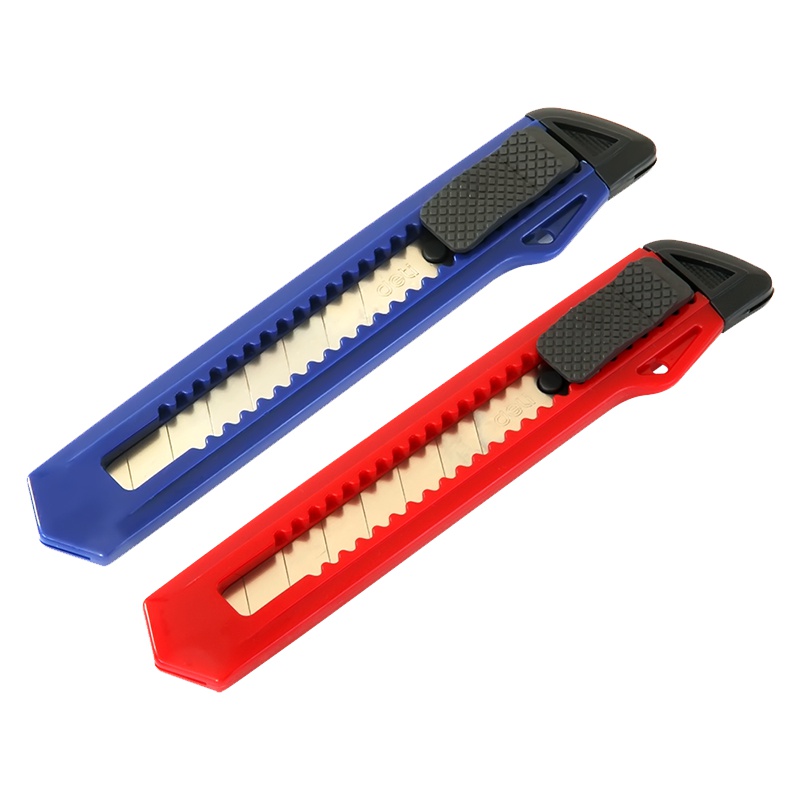 得力 2001 美工刀大号不锈钢壁纸刀手工裁纸刀片手动电工刀美术刀