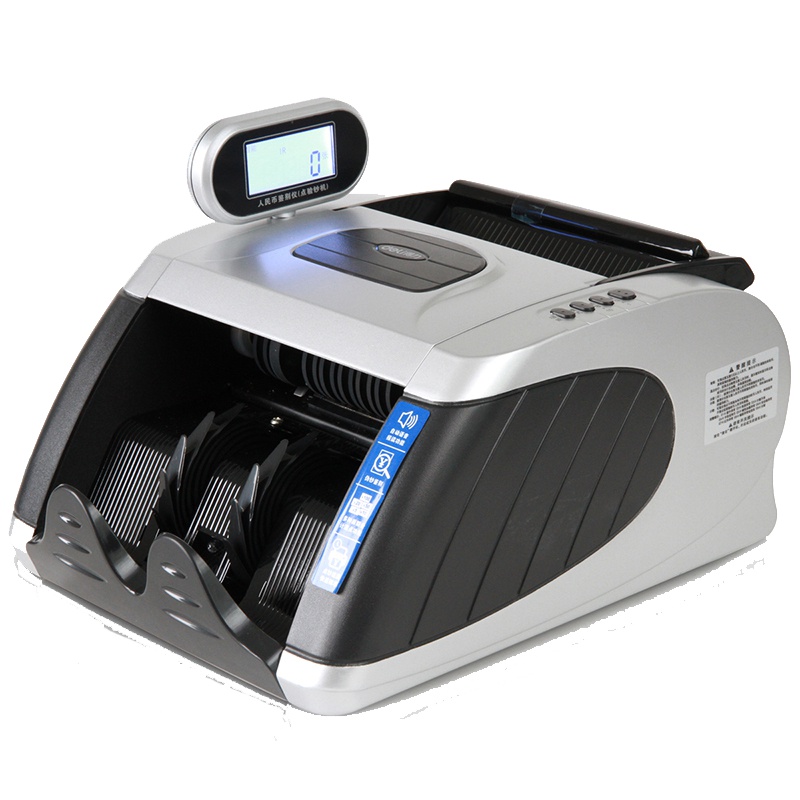 得力(deli) 3901点验钞机 银色 单台装