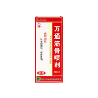 送贴膏】万通筋骨喷剂60ml*2瓶 关节风湿腰椎间盘突出骨质增生筋骨贴