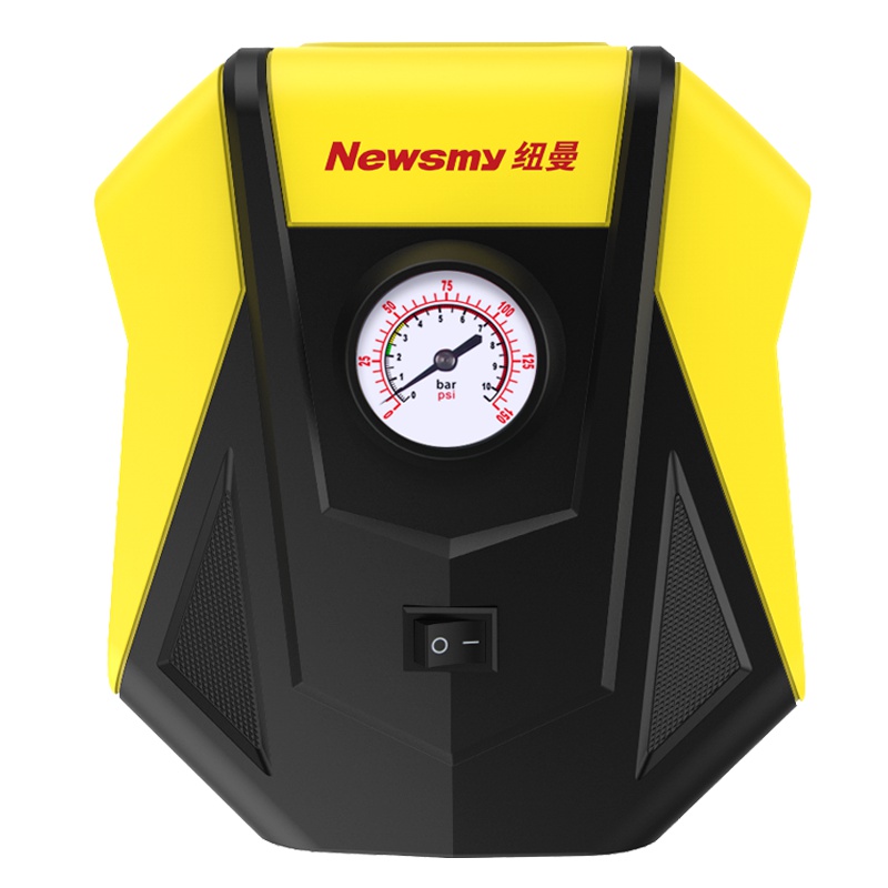[苏宁自营]纽曼(Newsmy) 充气泵 凌翼 畅享版 车载应急智能充气泵 自动加气 机动车充气床便携快充充气机