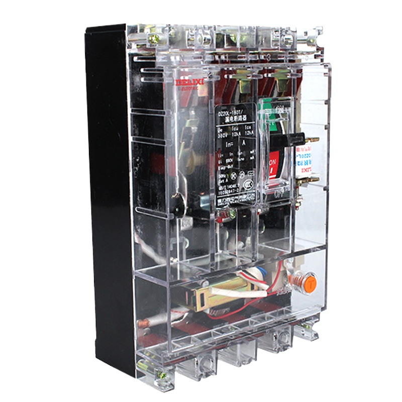 德力西DZ20L-250T/4300 3P+N透明漏电保护器160~250A可调100/300/500mA购买备注电流