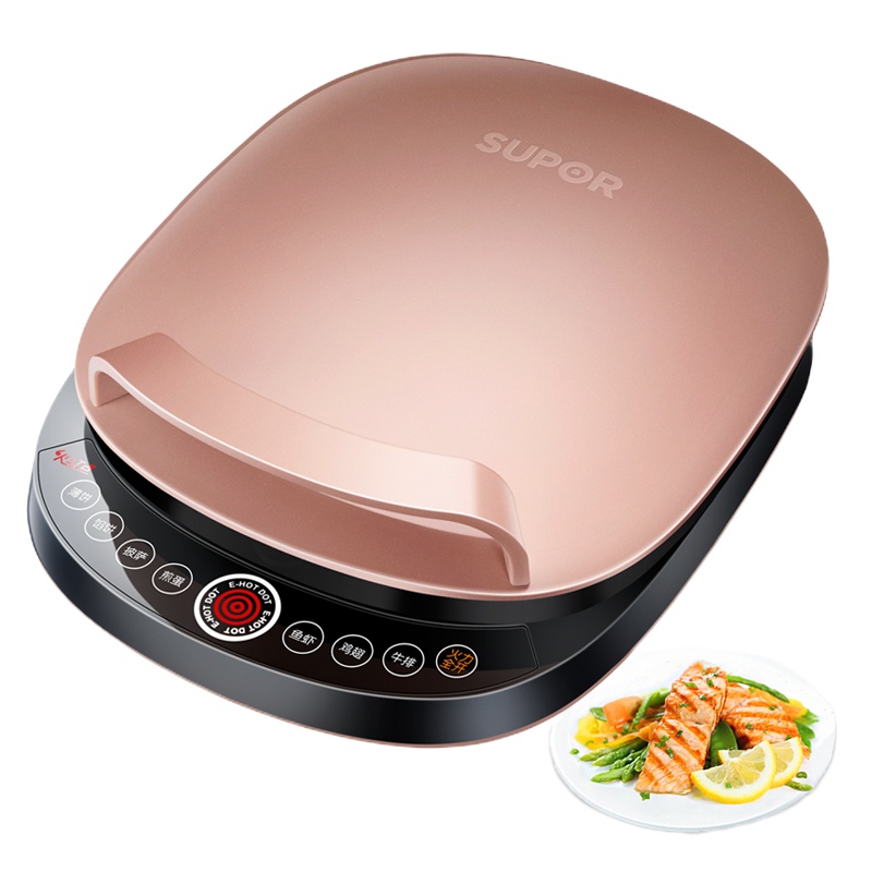 苏泊尔(SUPOR)电饼铛家用 双面加热 加深煎饼锅煎烤机 微电脑触控JD30A846