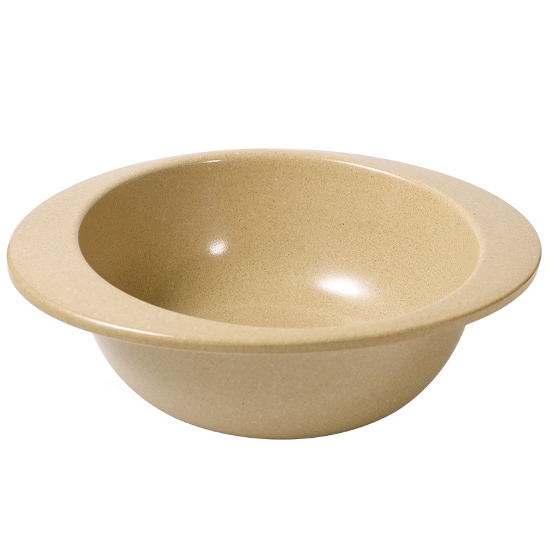 玉米(corn) 双耳碗 小号1个 稻壳环保儿童碗辅食饭碗 家用餐具宝宝汤碗面碗 儿童碗