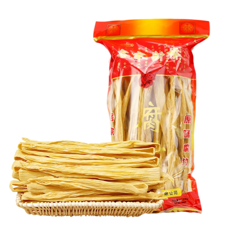[梅州助农馆]新一新桥腐竹干货广东原浆腐竹 500g 手工制作腐皮火锅凉拌豆皮腐皮