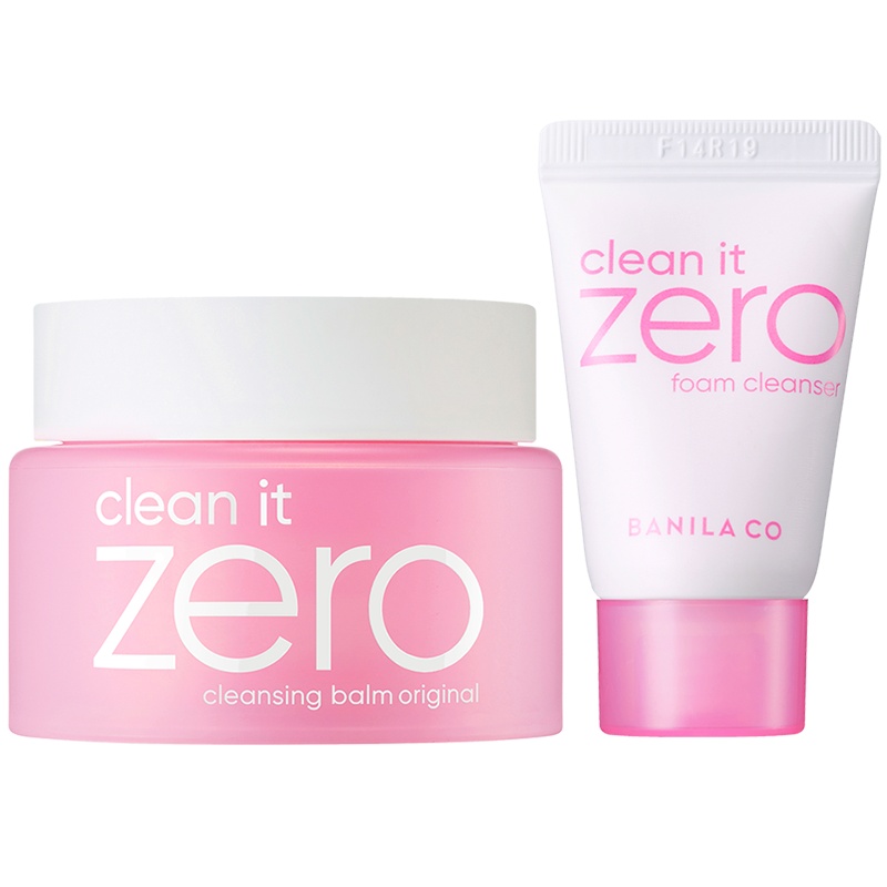 芭妮兰净柔卸妆膏100ml&洗面奶30ml套装 经典款