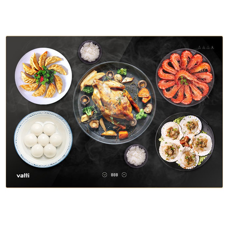 华帝(VATTI)WBHT-60FB02智能暖菜板多功能触控智能暖菜宝厨房神器饭菜保温板
