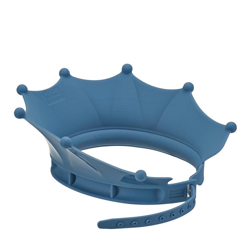 babycare宝宝洗头帽 洗头神器硅胶儿童护耳浴帽可调节小孩婴儿洗澡防水帽 珊瑚粉 3803