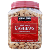 科克兰(KIRKLAND)盐焗腰果 1.13kg/罐 柯克兰 柯可蓝 坚果零食 坚果礼盒 美国进口
