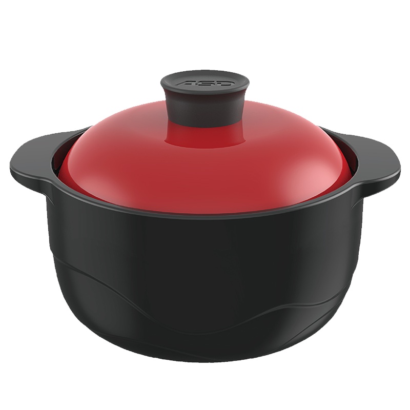 爱仕达3.5L陶瓷煲家用耐高温明火燃气炖鸡汤煲大容量砂锅 RXC35G3Q(WG) 3.5L陶瓷煲炖盅