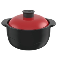 爱仕达3.5L陶瓷煲家用耐高温明火燃气炖鸡汤煲大容量砂锅 RXC35G3Q(WG) 3.5L陶瓷煲炖盅