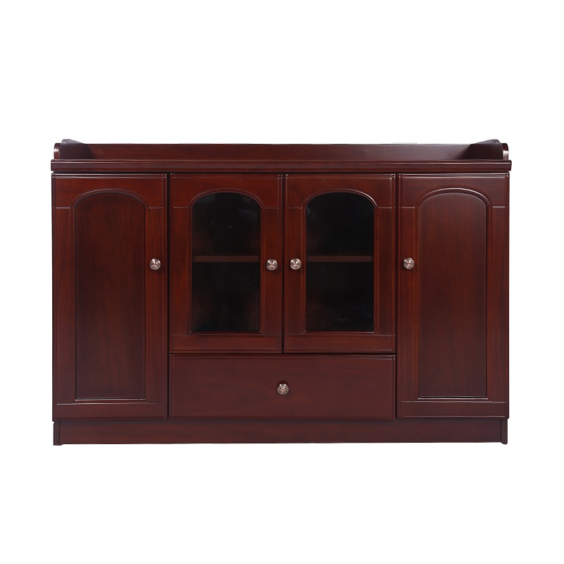 <万保>茶水柜 办公家具 现代中式 油漆办公柜 办公矮柜 油漆多功能茶水柜