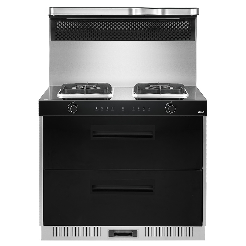 佳歌(GUG)集成灶D2集成一体灶家用 大吸力侧吸式抽油烟机灶具消毒柜套装