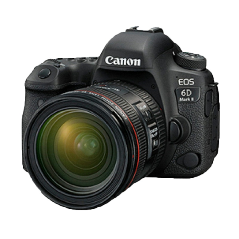 佳能(canon)EOS 6D Mark II/6D2(EF 24-70mm f/4L IS USM)单反套机