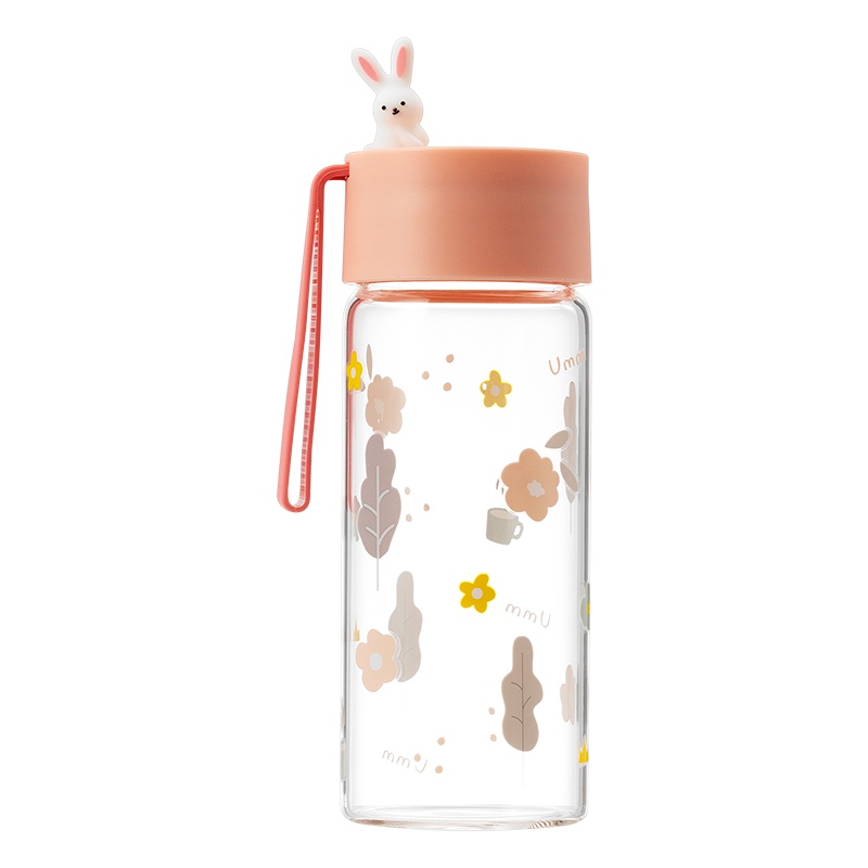 名创优品(miniso) 森林系列茶具高硼硅玻璃杯(300mL)