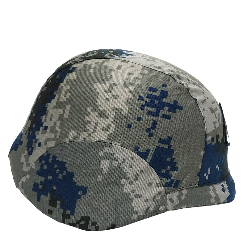 丛林狐 凯夫拉头盔帽套迷彩布罩M88钢盔套训练战术 荒漠迷彩(松紧带款不含头盔)