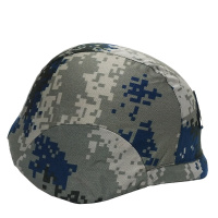 丛林狐 凯夫拉头盔帽套迷彩布罩M88钢盔套训练战术 荒漠迷彩(松紧带款不含头盔)