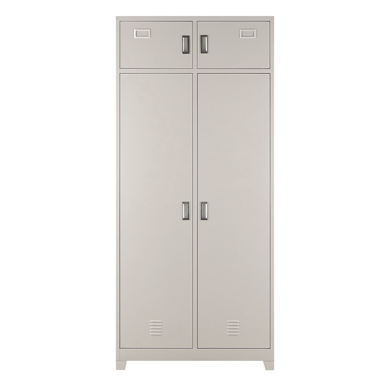 万尊 制式营具加厚铁皮柜 军区宿舍单人双人更衣柜内务柜