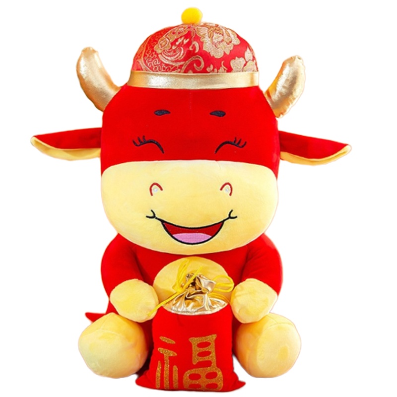 吉祥福袋牛40cm