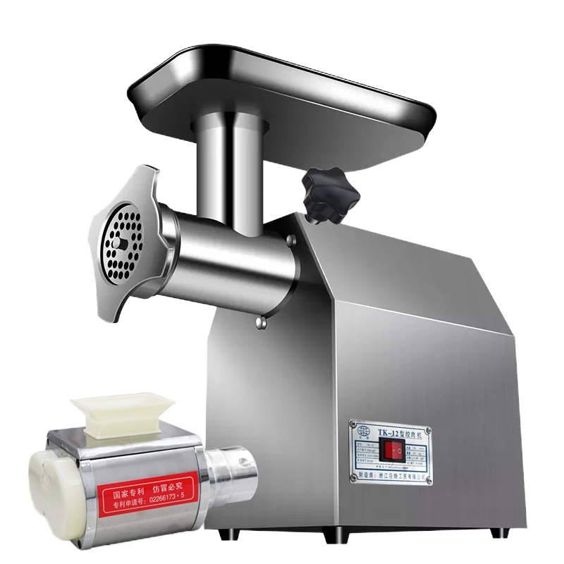 今创（jinchuang)商用电动绞肉机不锈钢碎肉机搅肉机打肉机绞馅机鸡架绞碎机 12型