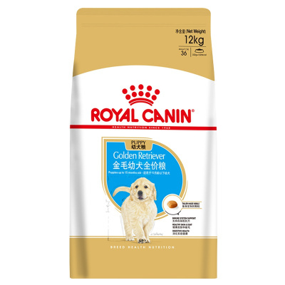 ROYAL CANIN 皇家狗粮 AGR29金毛幼犬狗粮 全价粮 12kg 大型犬幼犬 增强体质 支持被毛健康