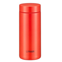 【超轻技术】TIGER虎牌 日本进口 通用304不锈钢保温杯 0.35L MMZ-A351DO 橙色