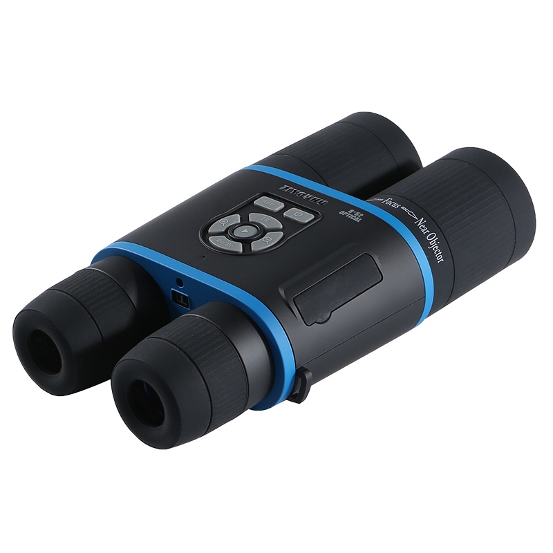 自由虎ZIYOUHU DE-620A高倍高清拍照录像双筒数码红外夜视仪巡逻望远镜