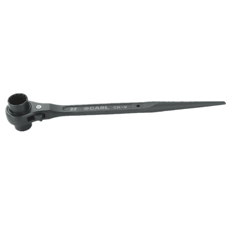 公制双口尖尾棘轮扳手19*24mm