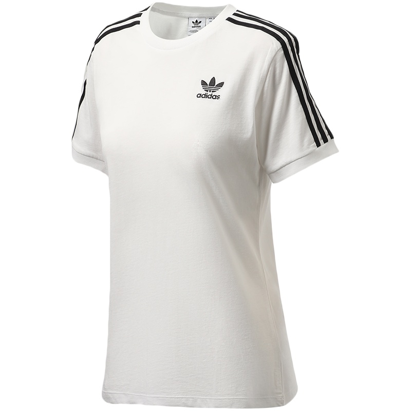 阿迪达斯三叶草女服短袖T恤夏季百搭休闲运动服GN2913